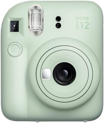 Fujifilm Instax Mini 12 Instant Film Camera, Mint Green by FUJIFILM