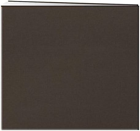 Pioneer Photo Albums 8x8 Fabric Frame Cover Post Bound Scrapbook, Warm Mocha - Image 2