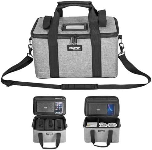 FOMITO Light Carry Bag Camera Case AB-20B Folding Case，35x21x20cm, for Aputure Amaran 100D/S 100X/S 200D/S 200X/S LED Light. by FOMITO