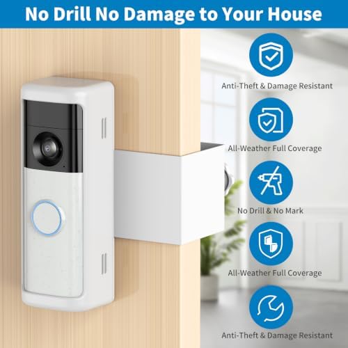 Anti-Theft Doorbell Mount for 2026 Battery Doorbell/Plus/Pro (2nd Gen) - Image 3