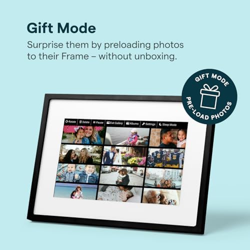 Skylight Digital Picture Frame 2 – 10" Full HD Touchscreen, Black - Image 3