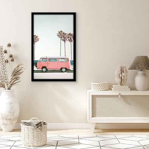 Americanflat 21x34 Poster Frame - Engineered Wood - Black - Image 5