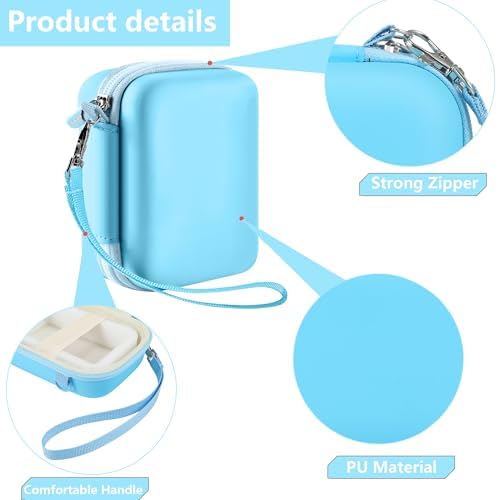 Leayjeen Hard EVA Case for KODAK EKTAR H35 H35N Film Camera - Blue - Image 4