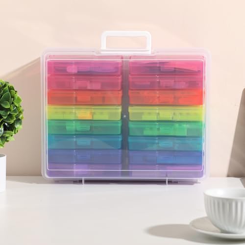 novelinks Photo Storage Boxes with Handle, Photo Organizers and Storage - Image 6