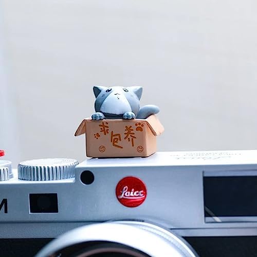 ZOSTLAND Adorable SLR Camera Hot Shoe Boot Cover Cap,Box Shoe Protector,Compatible with Sony Fuji Canon Nikon Pentax Leical. (2pcs Cat) - Image 4