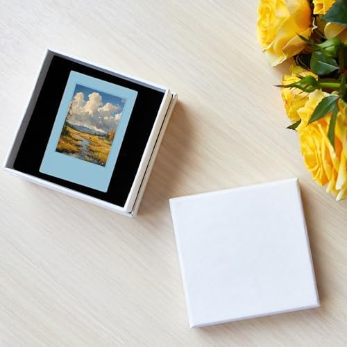 uxcell 8pcs Mini Picture Frames, 2.4 x 3.6 Inch Rectangular Film Photo Frame, Small Instant Film Photo Frame Holder for Tabletop Picture Display, Green - Image 7