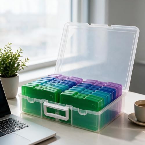 novelinks Photo Storage Box and 16 Inner 4" x 6" Photo Storage Containers - Image 6
