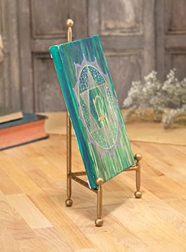 Red Co. Decorative Tripod Plate Stand and Art Holder Easel in Gold Finish - 14" h (Pack of 2) - Image 5