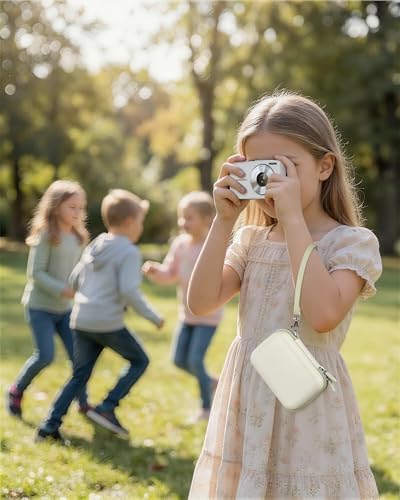 ProCase Digital Camera Case for KODAK Pixpro, Compact Travel Bag -Cream - Image 3