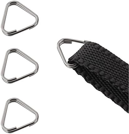 Foto&Tech 4 Pieces Lug Ring Camera Strap, Triangle Split Ring Hook, Compatible with Fujifilm Lecia Nikon Canon Sony Olympus Pentax Panasonic SLR RF Mirrorless Camera (Regular) - Image 4