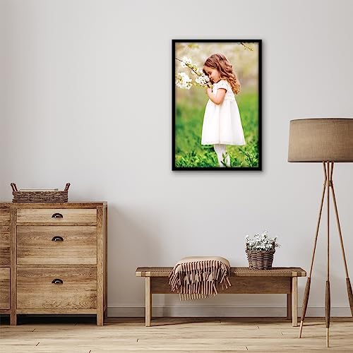 Americanflat 16x24 Poster Frame - Slim Molding - Black - Image 6