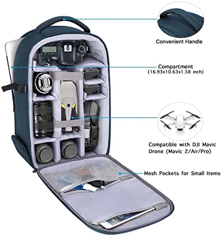 MOSISO Camera Backpack, DSLR/SLR/Mirrorless Photography Camera Bag - Image 2