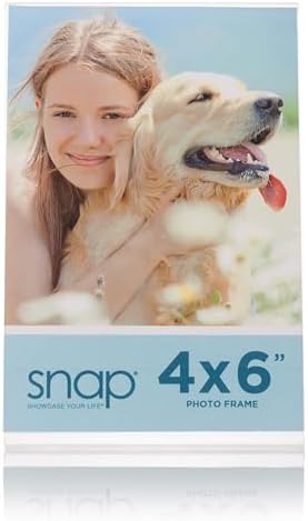 Snap 4x6 Clear Acrylic Picture Frame 12 Pack - Image 2