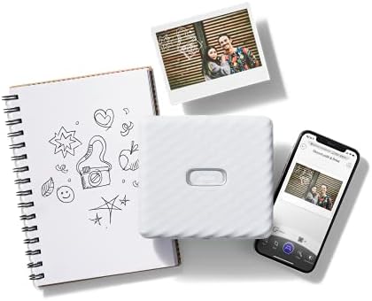 Fujifilm Instax Link Wide Smartphone Photo Printer, Edit, Customize, and Print from The App, Polaroid Printer, Bluetooth 4.2, Wireless QR Print Mode, Portable Printer - Ash White (Renewed) - Image 4