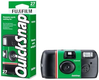 Fujifilm QuickSnap Flash 400 One-Time-Use Camera - 27 Exposures by FUJIFILM