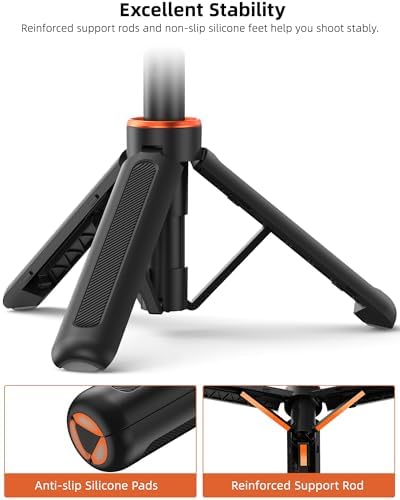 14" Osmo Action Camera Tripod Kit for DJI Action 5 Pro/4/3, All GoPro - Image 6