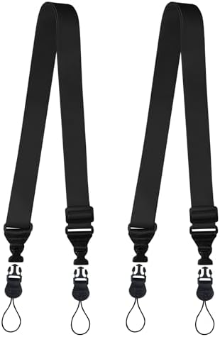 2 Pack Adjustable Shoulder Strap, iPad Strap Nylon Neck Lanyard by Gowjaw