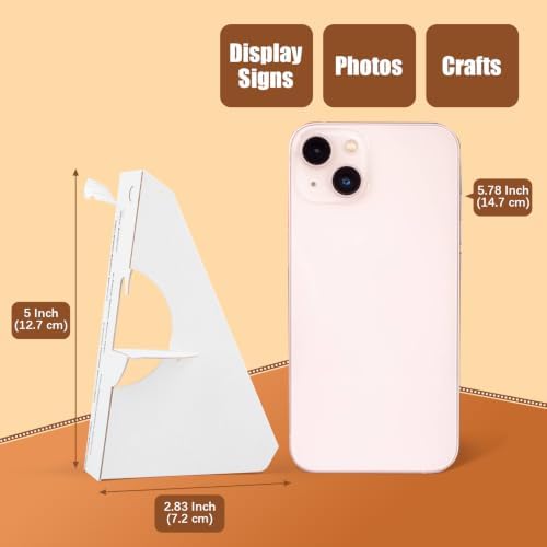 Lineco Self Stick Easel Backs 5 in. White Pack of 25 - Image 2