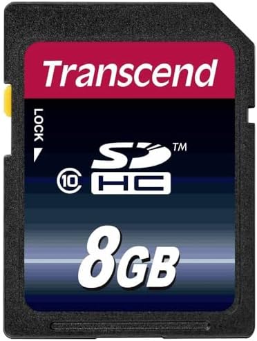 Transcend 8GB Class 10 SDHC Card (TS8GSDHC10) by Transcend