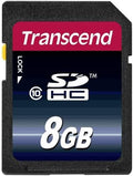 Transcend 8GB Class 10 SDHC Card (TS8GSDHC10) by Transcend