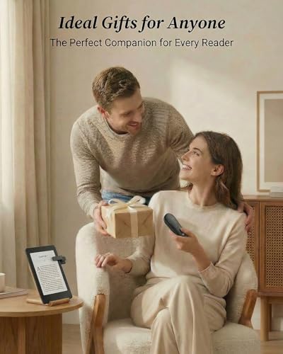 RF Remote Control Page Turner with Upgrade LCD Power Display, Wireless Reading Clicker for Kindle Paperwhite Kobo Oasis iPad, Phone Camera Remote Trigger, 36-Month Warranty (White) - Image 7