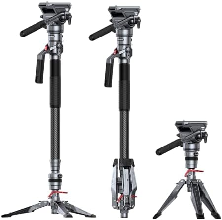 SmallRig 68.9"/ 175cm Carbon Fiber Video Monopod for Camera by SmallRig