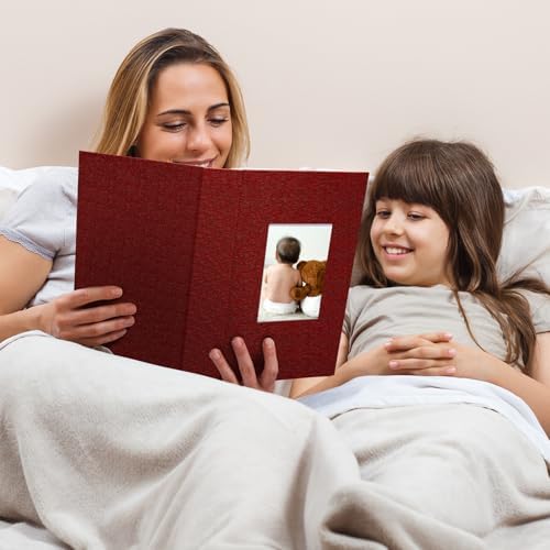 Vienrose 4x6 Photo Album, 2 Pack, 600 Photos, Red - Image 6