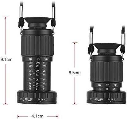 View Finder, 11X Zoom View Finder 41mm Front Thread Director Scene Viewer View Finder for Artists Directors Viewfinder with Cleaning Cloth Carry Bag for Film Photography - Image 5