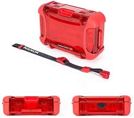 Nanuk 330-0009 Nano Series Waterproof Large Hard Case for Phones, Cameras and Electronics (Red) - Image 2
