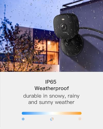 3MP Cameras for Home Security, Plug-in Security Camera Outdoor/Indoor w/Color Night Vision&Motion Detection for Baby/Pet/Vehicle Monitor, 5G/2.4GHz Dog Camera w/2-Way Audio/Cloud&SD Card Storage - Image 3