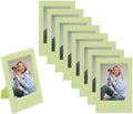 uxcell 8pcs Mini Picture Frames, 2.4 x 3.6 Inch Rectangular Film Photo Frame, Small Instant Film Photo Frame Holder for Tabletop Picture Display, Light Green by uxcell