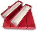 Guardhouse 9" Single Row Storage Box for 2" Paper and Plastic Coin Holders 5 Pack Red by Guardhouse
