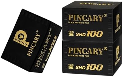 Bulk Roll Workflow — Pincary 35 mm Black and White Film, Scan Friendly Contact Sheets, Archival Flow, ISO 100 Options, DX 24x36mm, 36EXP - 3Pack by Pincary