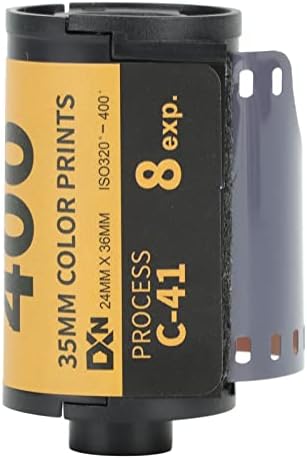 35mm Color Film, 320‑400 Color Print 35mm Film, Fine Grain Wide Exposure Latitude HD Camera Color Film for 135 Camera, Color Negative Film, Medium Contrast (8 Sheet) - Image 2