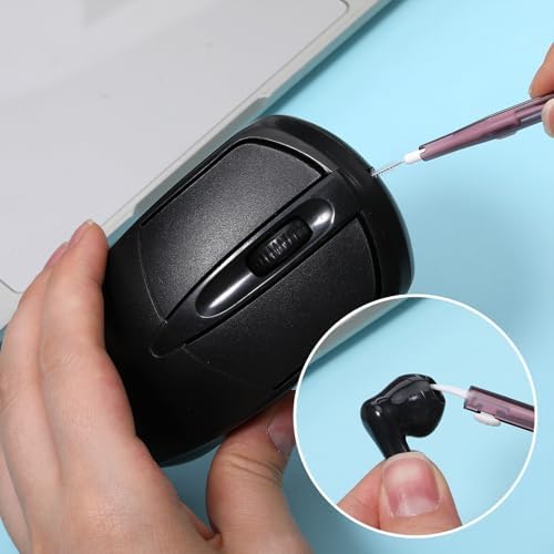 10 Pcs Charging Port Cleaner Phone Charge Port Cleaning Tool Kit Anti-Clogging Mini Brushes Cleaner Dual Side Multifunction Tools for Phone Camera Lens Speaker and Receiver - Image 7