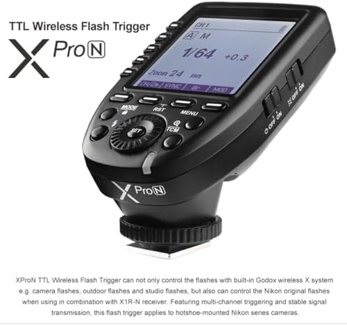 Godox Xpro-N TTL Wireless Flash Trigger for Nikon Cameras - Image 2