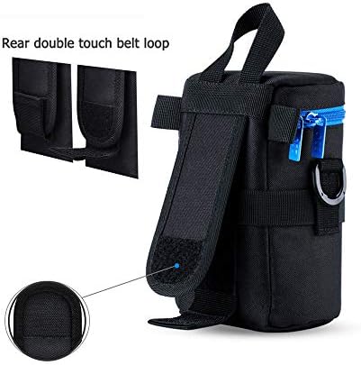 JJC Camera Lens Case Pouch, Padded Bag Fits Lens up to 3.1 x 6.1 (D x L) - Image 6