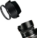 JJC Tulip RF 50mm Lens Hood & UV Filter for Canon RF 50mm f/1.8 STM Lens by JJC