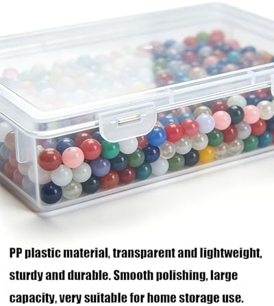 Paper Organizer Box, 3 Pack Plastic Photo Storage Box File Organizer Boxes Craft Storage Boxes, File Portable Project Case For Craf, Certificates, Documents, Photos, 12.8 X 9 X 2 Inch - Image 3