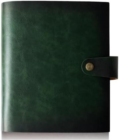 Photo Album 4x6 300 Pockets, Genuine Leather Photo Albums 300 Photos with Writing Space 40 Writing Paper, Family Wedding Travel Kids Graduation Ultrasound Baby Picture Album Scrapbook, Gifts, Green - Image 6
