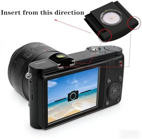 4Pcs Camera Hot Shoe Cover Protective Case (2 with Level+2 Flat) - Image 3