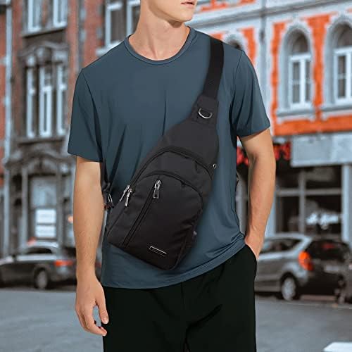 Seoky Rop Small Sling Bag Crossbody for Men Women One Strap Shoulder Cross Body Bag Sling Backpack for Travel - Image 6