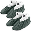 Reusable Boot & Shoe Covers, Washable, Non-Slip, 2 Pairs, X-Large by LINKEASE