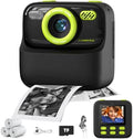 masterbee Kids Instant Print Camera, Birthday Gifts for Boys and Girls, Kids Digital Camera Toys, 1080P HD Video, 3 4 5 6 7 8 9 10 11 12 Year Old Boy Gifts/Girl Gifts (Black) by masterbeeKidsCameras%7E