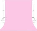 Pink Photography Backdrop for Photoshoot, Fabric 8x10ft | Versatile Studio Photo Backgrounds, Non Reflective, Easy to Use, for Portraits, Product, Party, Video Creation by TERSUM