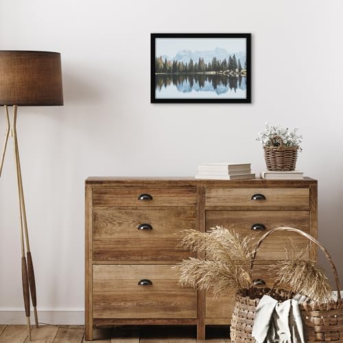 Americanflat 10x15 Picture Frame - Engineered Wood - Black - Image 4