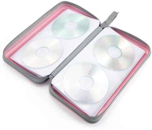alavisxf xx CD Case, 96 Capacity Hard Plastic Disc Storage Holder for Car - Image 3