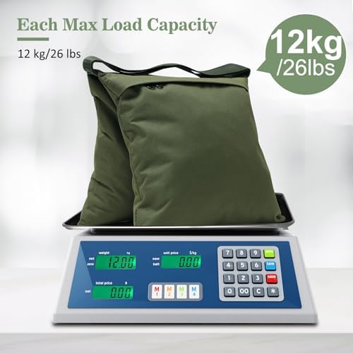 4 Packs Green Sandbag Weight Bags for Light Photography Video Equipment - Image 5