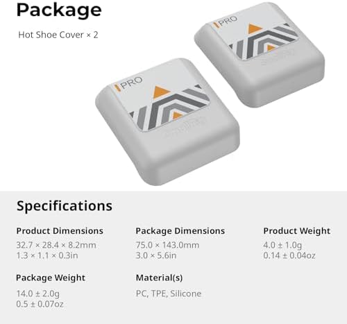 SmallRig Hot Shoe Cover 2 Pack (Grey), Protector Cap Hot Shoe Mount for Sony A1 II / A9 III / A7 IV / A7 V / A7S III / A7R IV - (Not Use with Cage) - Image 7