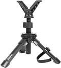 BZTAC Tactical Compact Rapid Shooting Rest - Adjustable Height Rifle Tripod with 360 Rotation V Yoke Holder, Durable Aluminum Construction for Hunting Outdoors by BZTAC